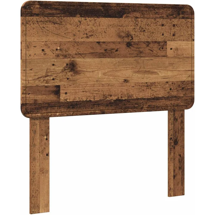 vidaXL Kopfteil Altholz Holzwerkstoff 100 x 102 x 3 cm Braun – Bild 2