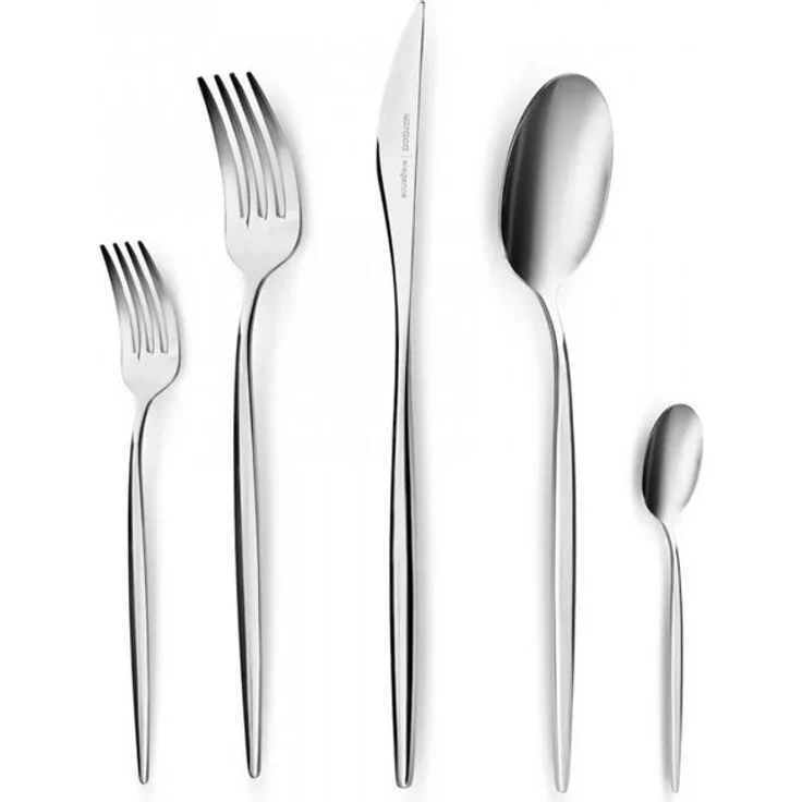 Karaca Besteck-Set Karaca Lizbon Besteckset 60 teiliges für 12 Personen Besteck Set (60-tlg), 12 Personen, Stahl – Bild 4