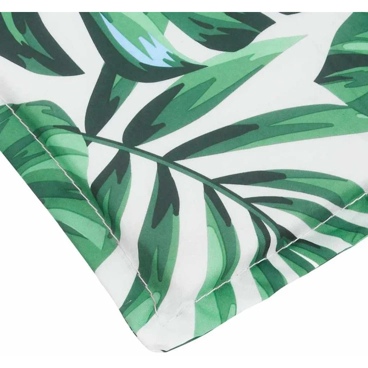 vidaXL Liege-Kissen Blatt Blattmuster 200 x 70 x 3 cm Oxford-Stoff 361440 – Bild 6