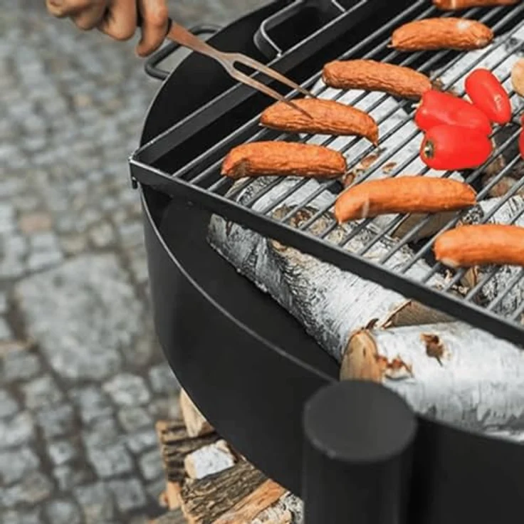CookKing Grillrost, Rohstahl stahlgrau, 50x50 cm – Bild 4