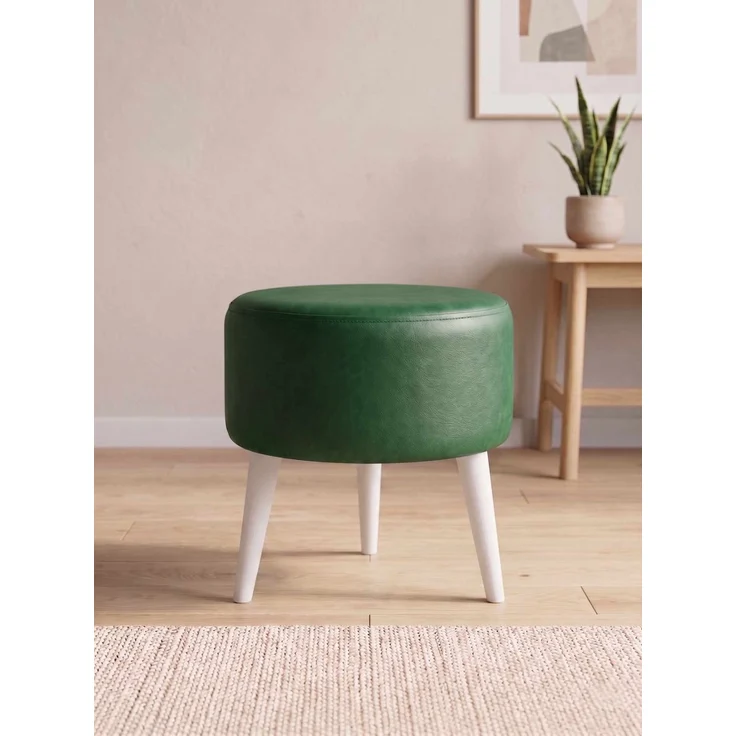 Hanah Home 'Az-Ovl-01-Byz - Green' Pouffe, Grün, 40 x 42 x 40 cm – Bild 1