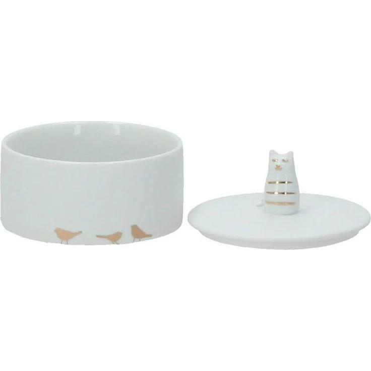 Räder Vorratsdose räder Living Aufbewahrungsdose Porzellandose Katze, Porzellan, (2-tlg) – Bild 2