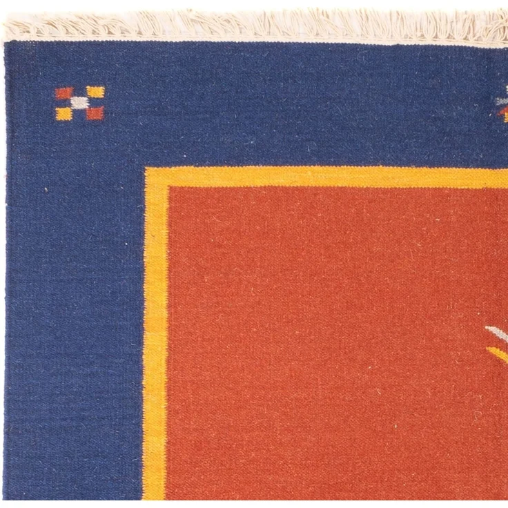 Kelim Teppich - Trendy - 200 x 140 cm - mehrfarbig – Bild 3
