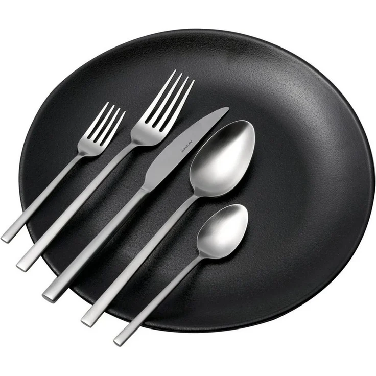 Hanseatic Besteck-Set SMART, wahlweise in glänzender oder matter Optik (60-tlg), 12 Personen, Edelstahl 18/10, leichtes und minimalistisches Design – Bild 2