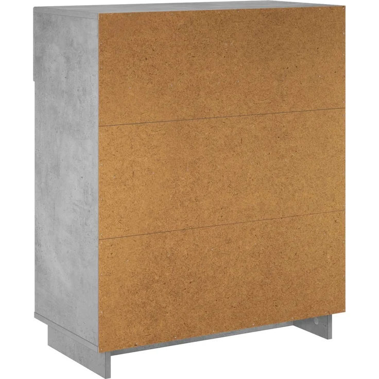vidaXL Schuhschrank 73 x 38 x 87,5 cm Holzwerkstoff Betongrau 8011660 – Bild 6