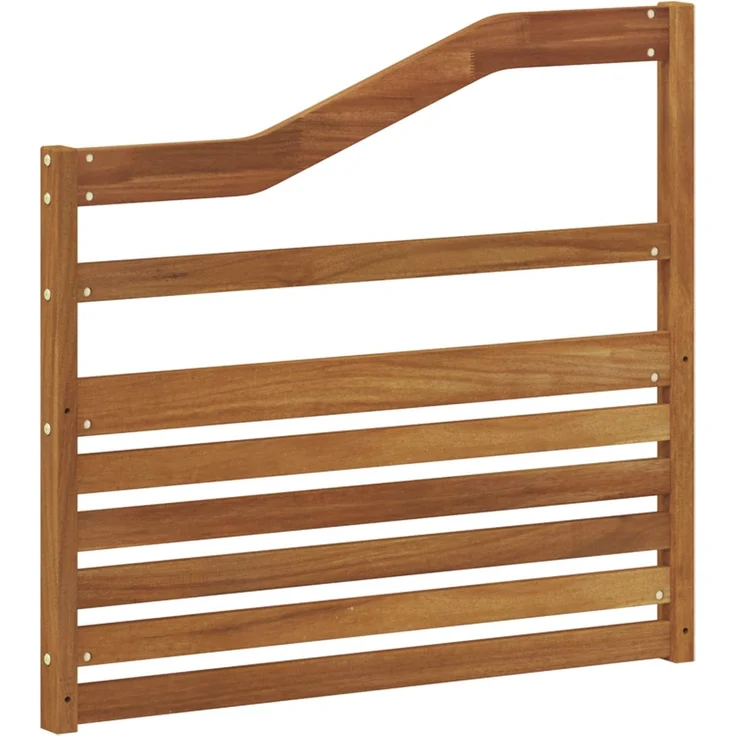vidaXL Armlehnen 2 stk. Braun 79 x 4 x 73 cm Massivholz Akazie 900592 – Bild 7