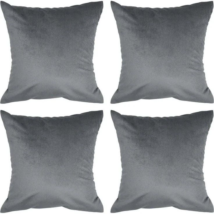 Amilian Kissenbezüge - 4er Set Kissenbezug - Zierkissenbezüge - Kissenhüllen, (4 Stück), 40x40 cm, Kissenhülle für Kissen, Zierkissen, Sofakissen, Dekokissen – Bild 5