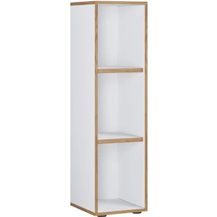 VCM Büroregal & Bücherregal Salia 920712 Weiß H. 110 x B. 30 x T. 32 cm – Bild 6