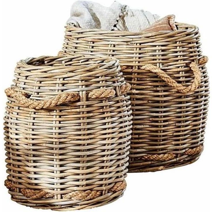 Mirabeau Dekokorb Korb 2er Set Tauri braun (2er Set, 2er Set) – Bild 4