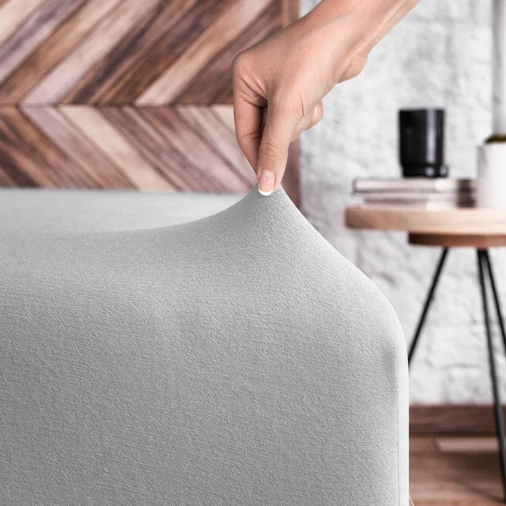 Wolkenfeld Spannbettlaken 100% Baumwolle - Superweiches Bettlaken für Matratzen von 5 bis 20cm, Gummizug: Starker & Flexibler Super-Stretch Gummizug für maximalen Halt, Rutschfest & Blickdicht - 90x200, 140x200, 160x200, 180x200 200x200 – Bild 2
