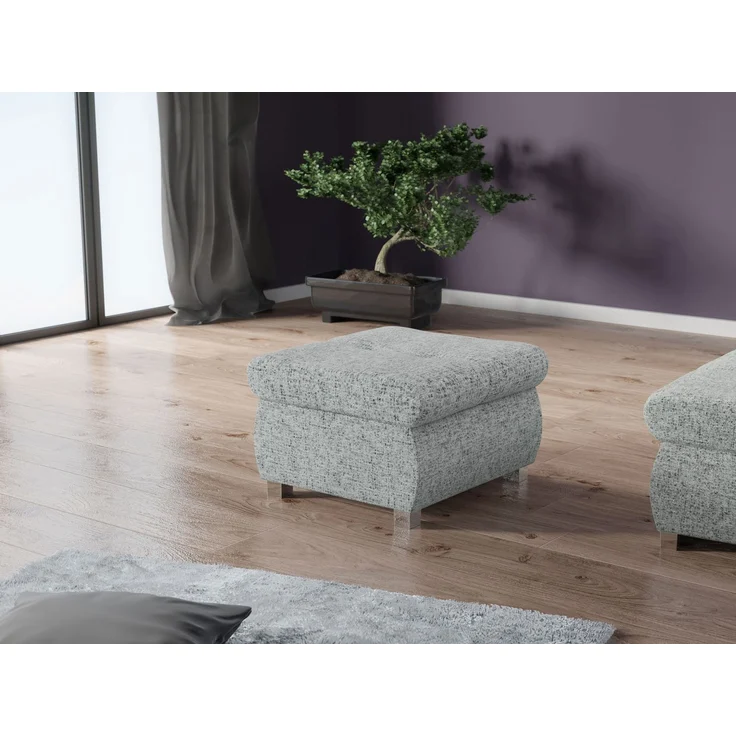 Polsterhocker Orkan Klein (Farbe: Corbett 82) – Bild 2