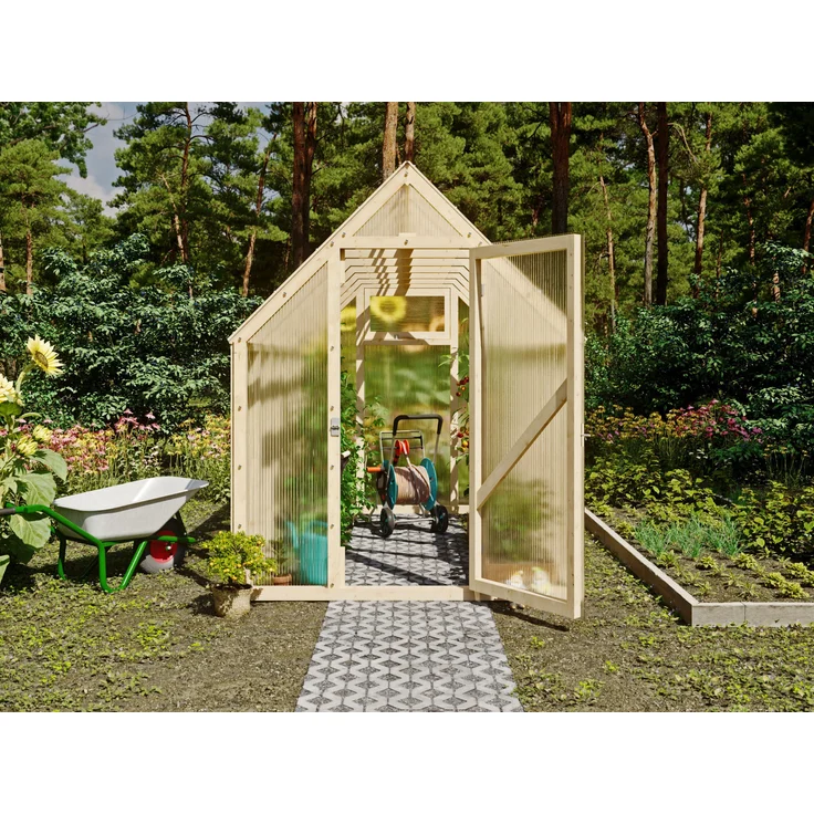 Gewächshaus Greenline Basic 6,5 m² – Bild 2