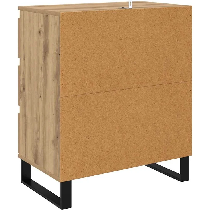vidaXL Sideboard Artisan-Eiche 60 x 35 x 70 cm Holzwerkstoff 881954 – Bild 7