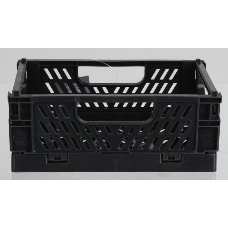 24x Mini Deko Klappbox 15×10×5,7 cm 24er Set – faltbare Aufbewahrungsbox kleine Organizer Box stabile Kunststoff Klappkiste verschiedene Farben zufällige Farbauswahl – Bild 10