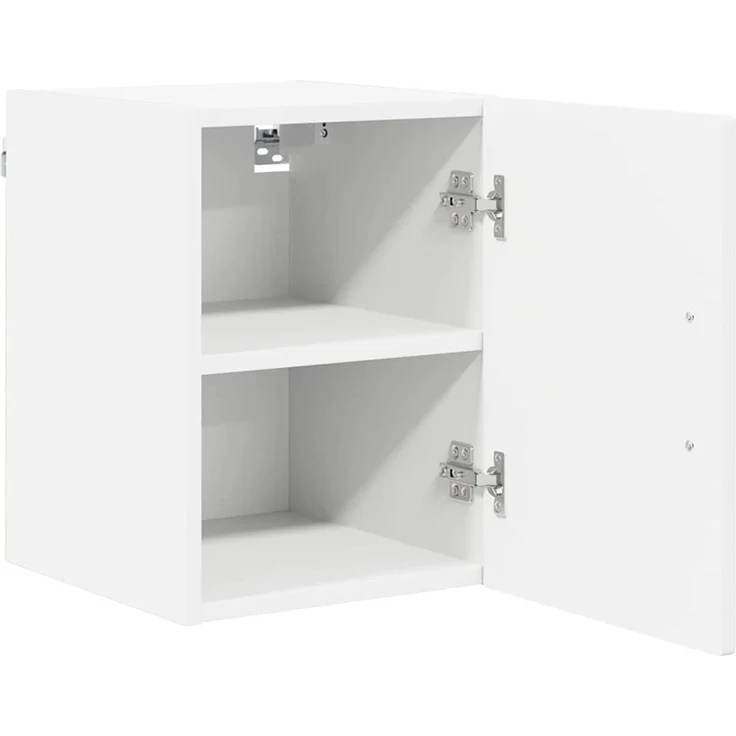 Hängeschrank, Küchenschrank mit Regal Weiß 30 x 31 x 40 cm Holzwerkstoff – Bild 5