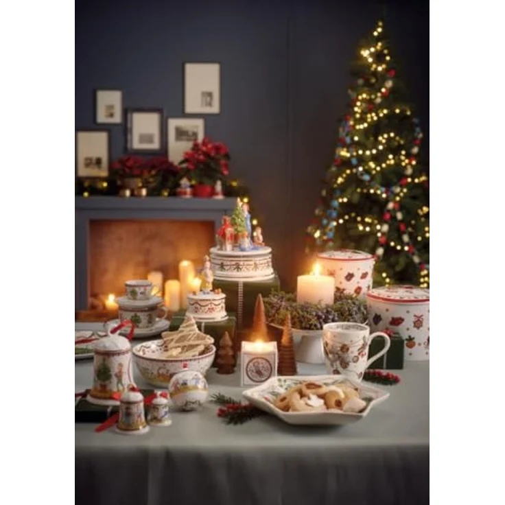 Hutschenreuther Speiseteller Sammelkollektion 2024 Weihnachtsleuchten Sternschale 24cm – Bild 2
