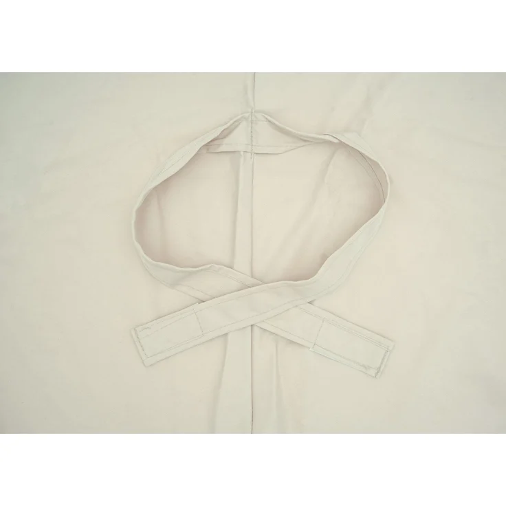 Sonnenschirmbezug HWC-A96, 8 Streben rund Ø4m 220g/m² Polyester, Ersatz-Bezug z.B. für Ampelschirm HWC-A96 ~ creme-beige – Bild 3