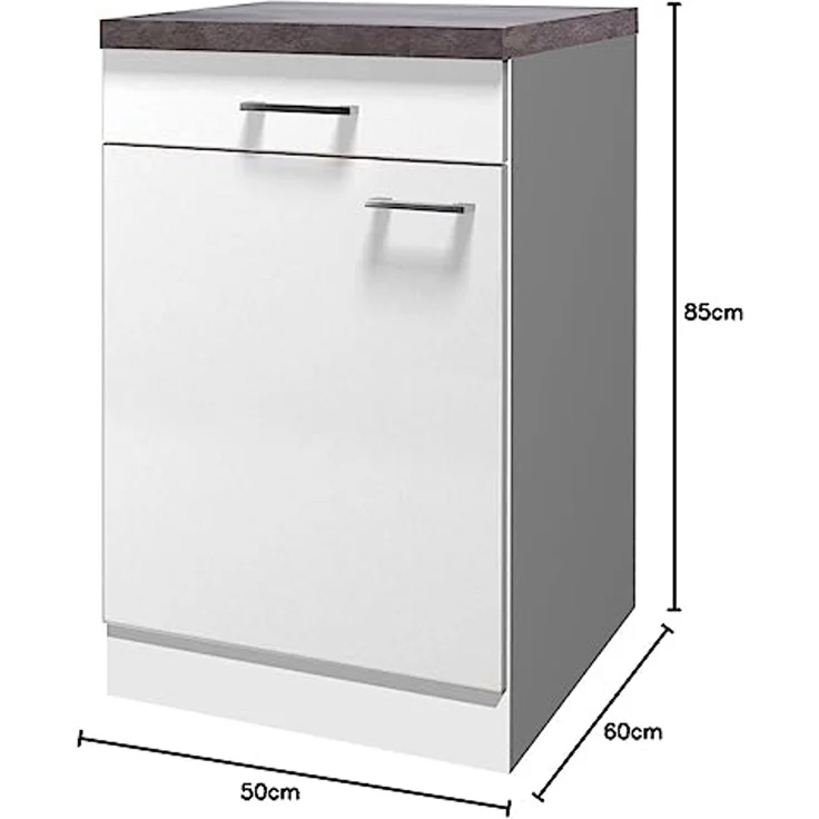 Flex-Well Unterschrank Lucca (B x H x T) 50 x 85 x 60 cm – Bild 3