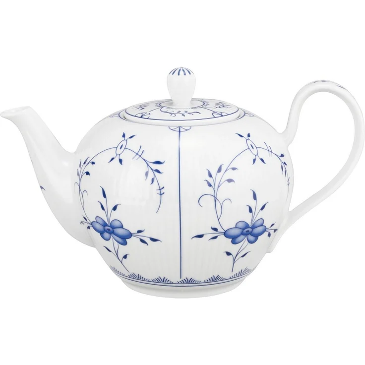 Seltmann Weiden Kanne Amina Strohblume, 1,5 l, (1-St), Kaffeekanne, Teekanne mit Relief – Bild 1