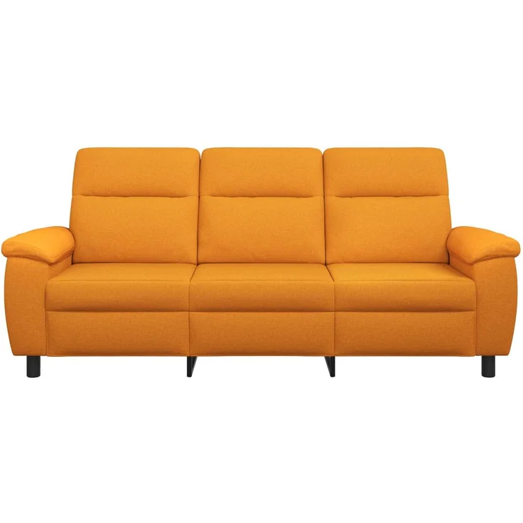 vidaXL Sofa Dunkelgelb 214 x 90 x 95 cm Stoff 42040973 – Bild 2