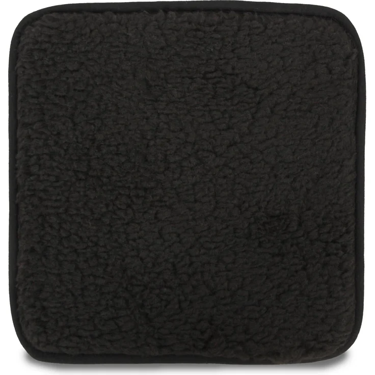 Sitzkissen ( Anthrazit ) Lammflor Optik Stuhlkissen 37cm x 37cm x 4cm - Öko-Tex Zertifiziert - Sitzauflage Uni, Stuhlpolster Stuhlauflage Sherpa – Bild 1