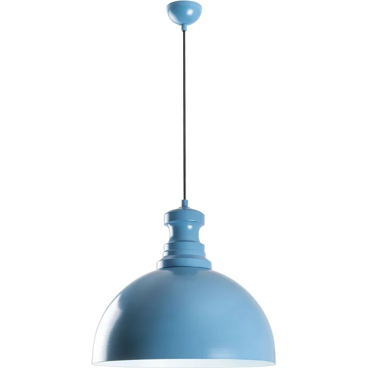 Kronleuchter, 'Kure', 134 x 37 x 37, Hellblau – Bild 4
