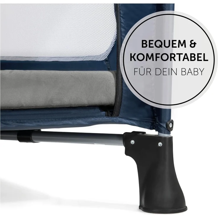 Hauck Sleeper Reisebettmatratze für Kinderbett grey 60x120 cm – Bild 5