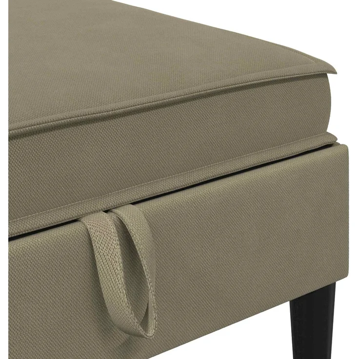 vidaXL Wohnzimmergarnitur 6 pcs Khaki Stoff 3413797 – Bild 7