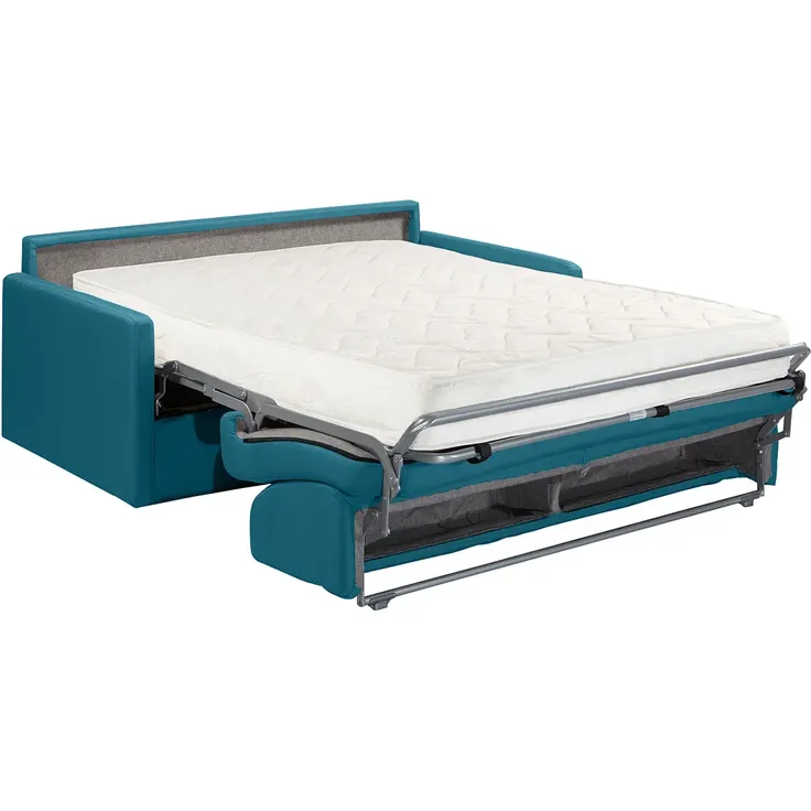 Vente-unique - CALIFE Sofa Stoff Blau - B 223 cm94 cm x H 85 cm x L 150 cm – Bild 4