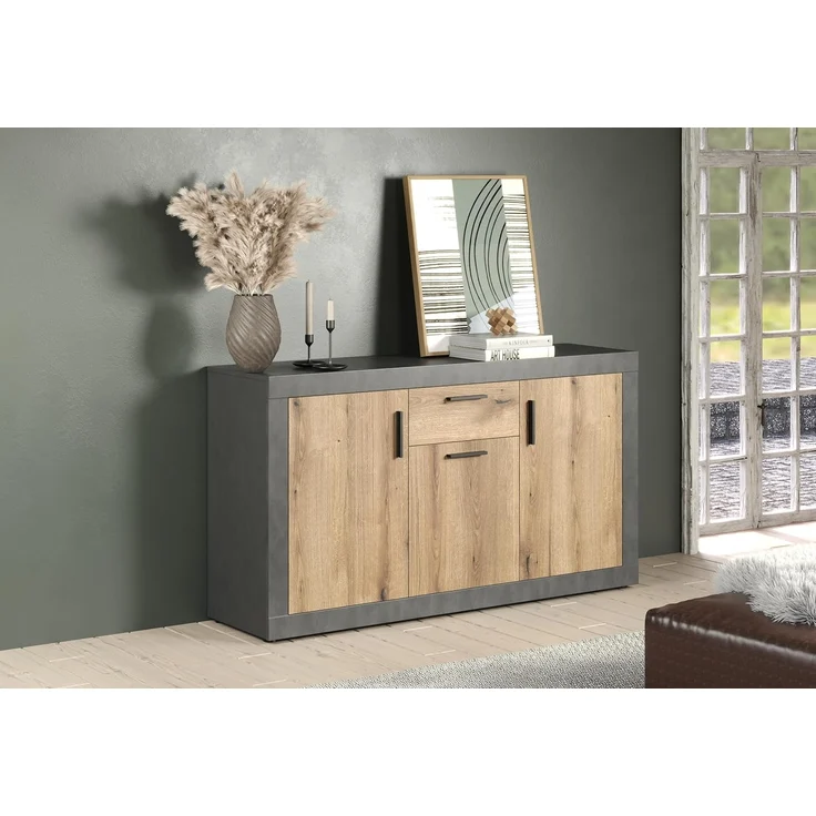 Sideboard Salvada in Evoke Eiche und grau 149 cm – Bild 2