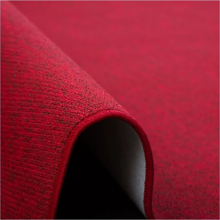 Snapstyle Veloursteppich Feinschlingen Velour Teppich Strong, Eckig, Höhe: 5 mm – Bild 2