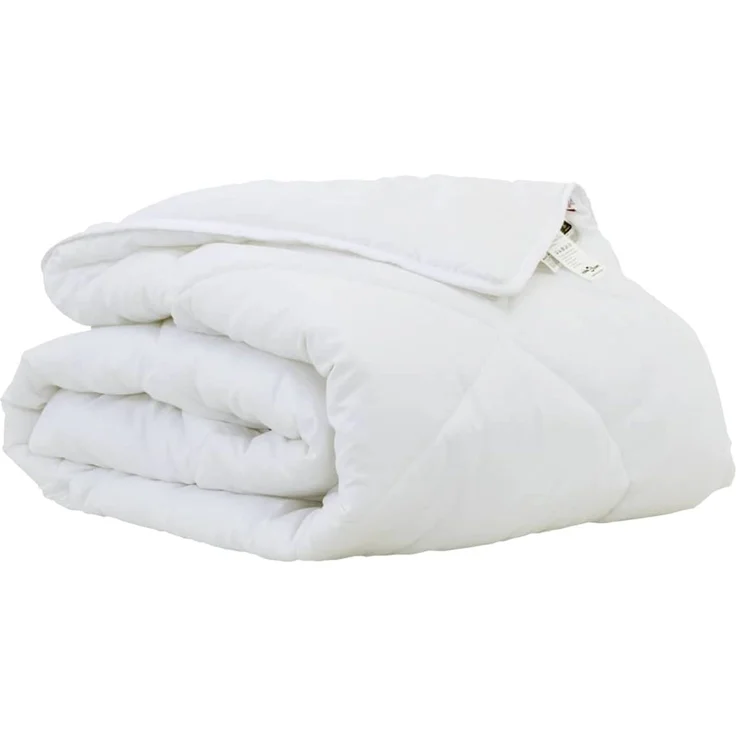 vidaXL Bettdecke Weiß 200 x 155 x 4 cm Polyester 42007758 – Bild 1