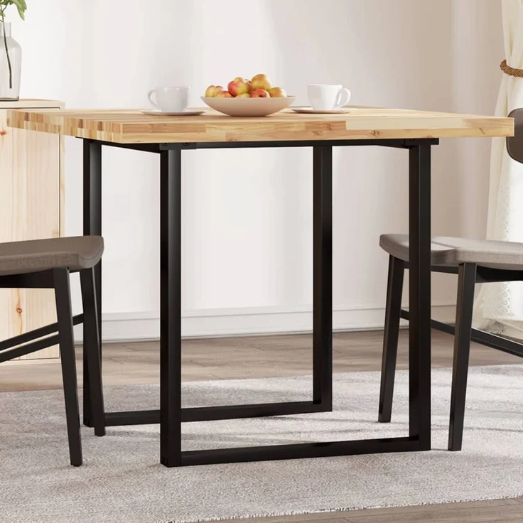 vidaXL Tischplatte Quadratisch 90x90x4 cm Massivholz Akazie 4008717 – Bild 1