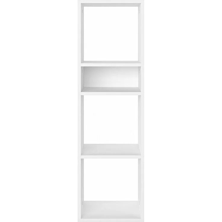 KOMTO Bücherregal RIM3 Regal Standregal Würfelregal für Kinderzimmer, Büroregal Bücherschrank Regal Wohnzimmer 33,8 х 30,7 х 112,5 cm – Bild 3