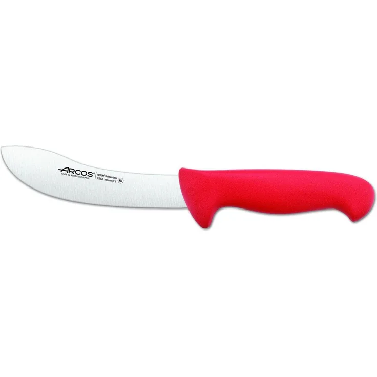 Arcos 295322 Kürschnermesser, acier_inoxydable, rot