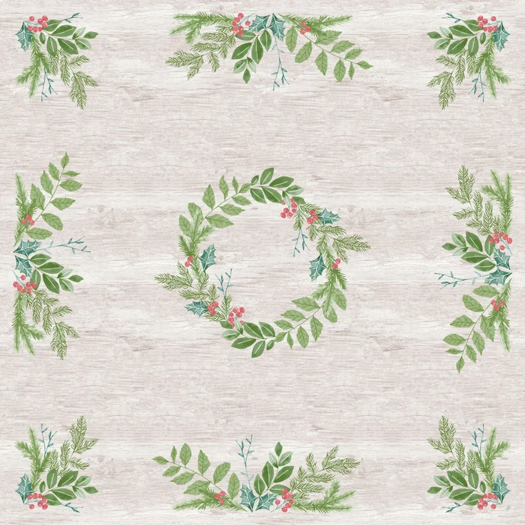 Duni Mitteldecke winter greene 84 X 84 cm – Bild 1