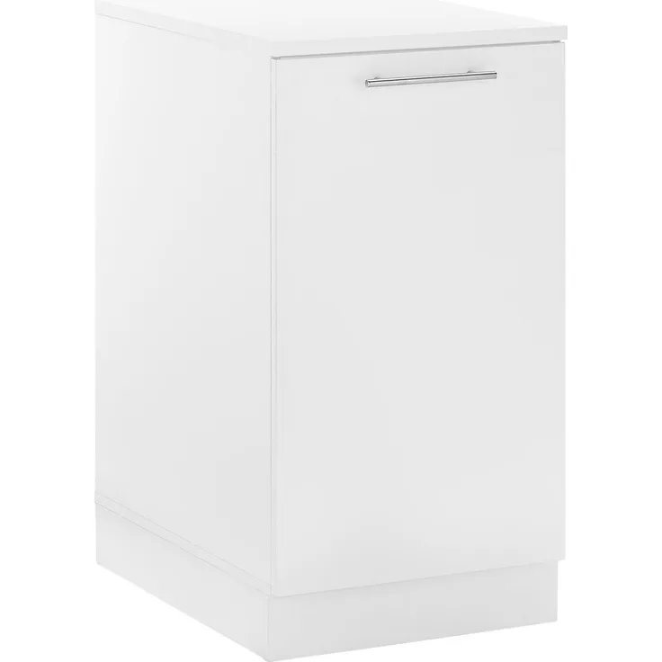 Spülenschrank >LAUNDREEZY< in weiß, Holzwerkstoff - 50x93x68cm (BxHxT)