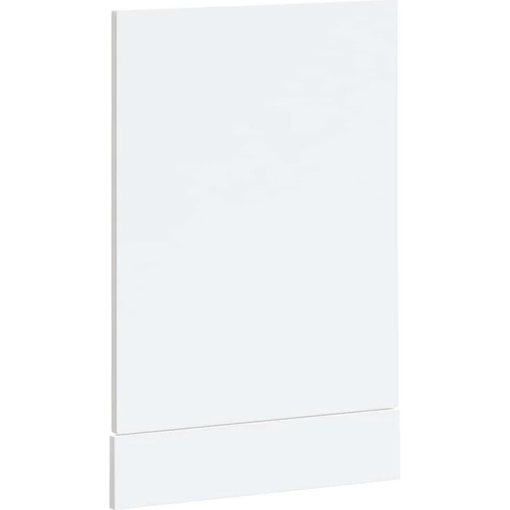 vidaXL Geschirrspülerblende Kalmar Hochglanz-Weiß 45x1,5x57 cm 853649 – Bild 5