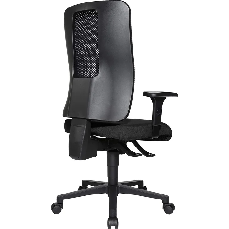 Topstar Open X (N) ergonomischer Bürostuhl, Schreibtischstuhl, atmungsaktive Netzbespannung, Stoffbezug, schwarz – Bild 6