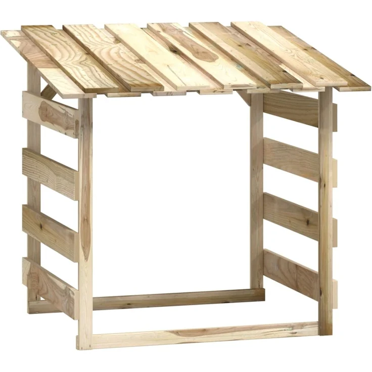vidaXL Pergolen mit Dach 4 Stk. 100x90x100 cm Kiefernholz Imprägniert 3096646 – Bild 3