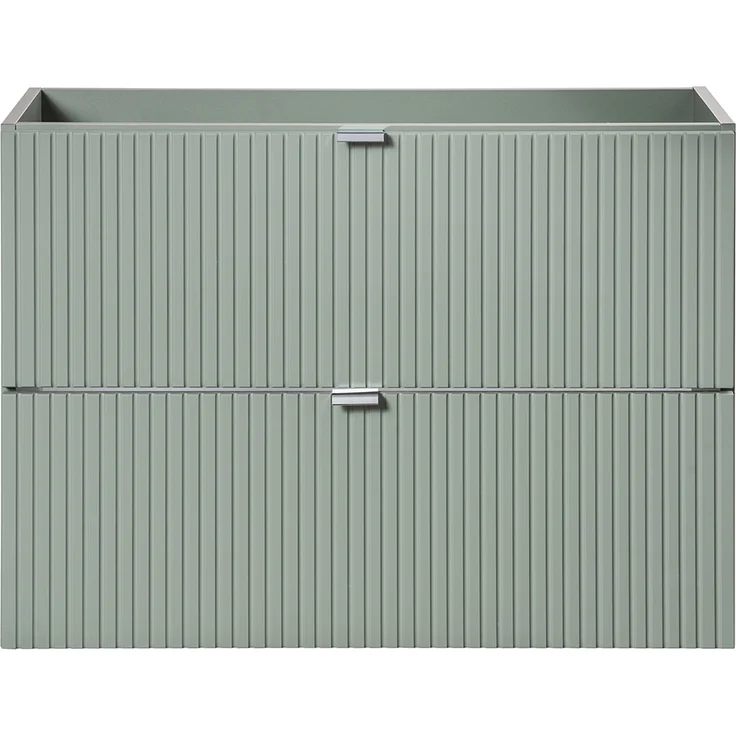 Waschtischunterschrank 80cm in grün und Eiche NEWPORT-56-GREEN – Bild 7
