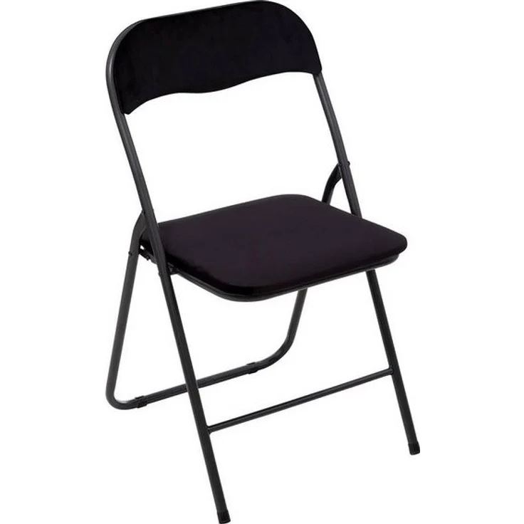 Spetebo Besucherstuhl Besucherstuhl Metall Klappstuhl gepolstert (Packung, 1 St), Küchenstuhl klappbar – Bild 3