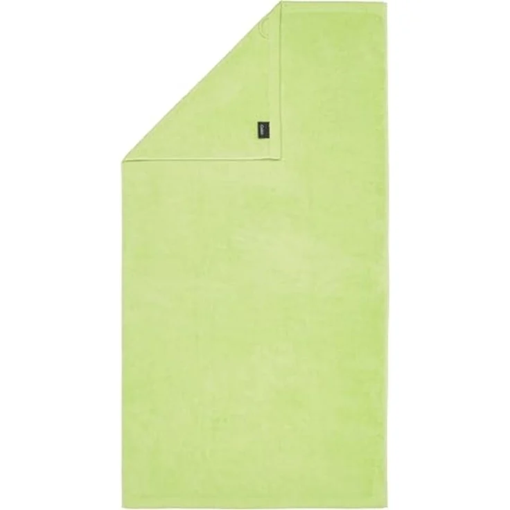 CAWÖ Duschtuch - Lifestyle, Walkfrottier, Baumwolle, einfarbig Pistazie 70x140cm – Bild 2