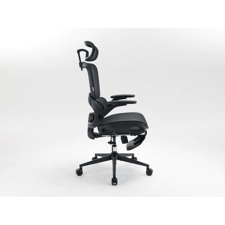 Sihoo Ergonomischer Stuhl B100-Pro, Mit Pedal, 131 x 73 cm, in Schwarz – Bild 15