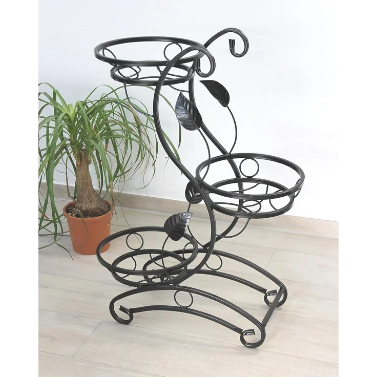 Blumentreppe KW019 Blumenständer Blumensäule 87 cm Pflanzsäule Pflanzenständer – Bild 7