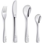 Kuppels WALDFREUNDE Kinderbesteck Set 4-teilig hochglanzpoliert