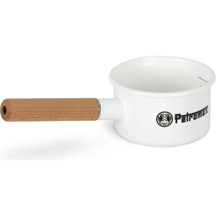 Petromax Stieltopf Emaille 0,5 Liter weiss – Bild 1
