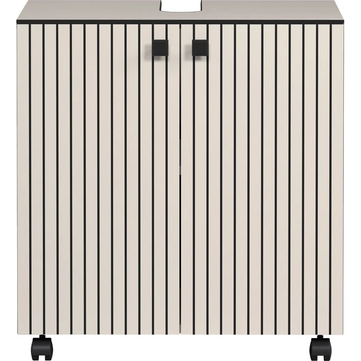 Waschbeckenunterschrank Bliss in grau 60 cm – Bild 2