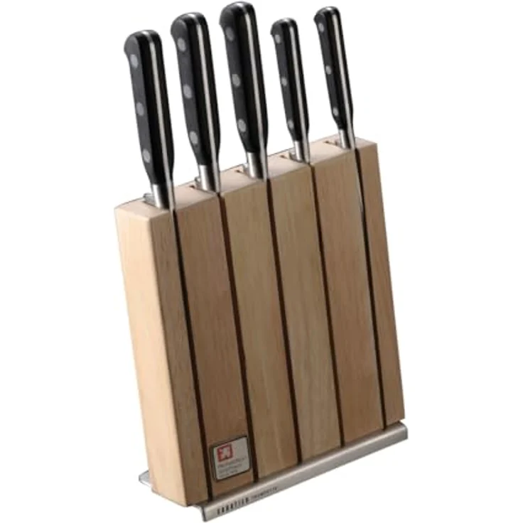 Richardson Sheffield SABATIER TROMPETTE Messerblock 5-teilig – Bild 2