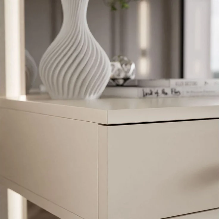 Lookway Konsolentisch BLANCO GLAMOUR in Kaschmir – Elegante Wandkonsole für modernes Wohnen (1x Konsole), Breite: 100 cm – Bild 3